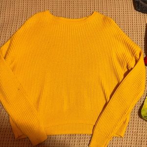 Hollister yellow shirt